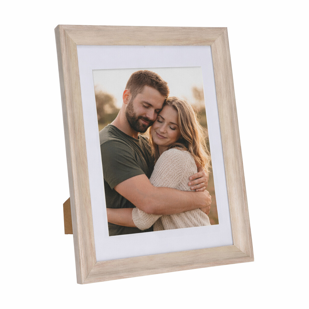 15x20 cm nuotrauka A4 rėmelyje (Šviesiai rudas)